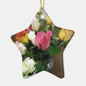 Rozen Keramisch Ornament (Links)