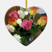 Rozen Keramisch Ornament (Voorkant)