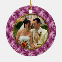 Rozen Keramisch Ornament