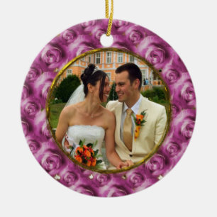 Rozen Keramisch Ornament