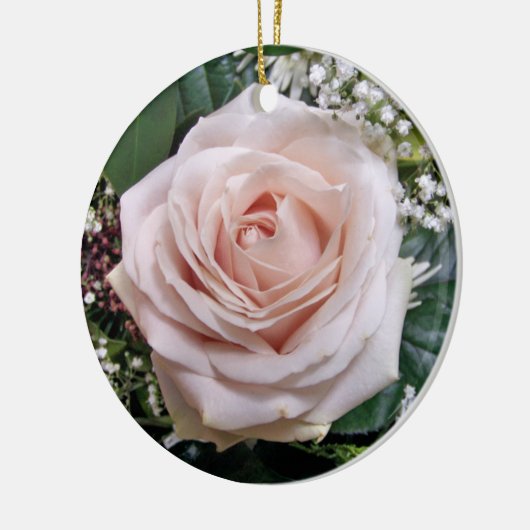 ROZEN KERAMISCH ORNAMENT (Links)