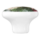 Rozen Keramische Knop (Zijkant)