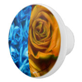 Rozen Keramische romp Knop (Rechts)