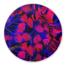 Rozen Keramische romp Knop