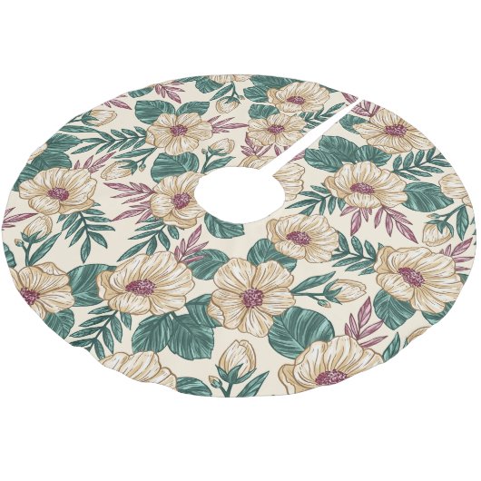 Rozen Kerstboom Rok (Gekanteld)