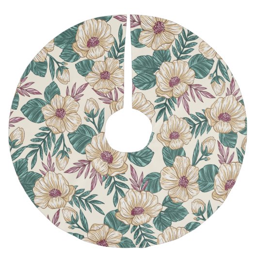 Rozen Kerstboom Rok (Voorkant)