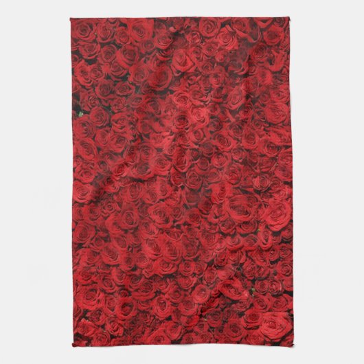 Rozen keukenhanddoeken (Verticaal)