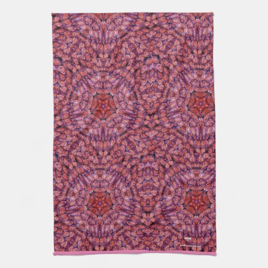 Rozen keukenhanddoeken (Verticaal)