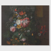 Rozen klaprozen en andere bloemen - Rachel Ruysch Cadeaupapier (Vlak)