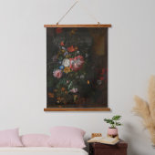 Rozen klaprozen en andere bloemen - Rachel Ruysch Hangend Wandkleed (Slaapkamer)