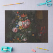 Rozen klaprozen en andere bloemen - Rachel Ruysch Tissuepapier (Craft)
