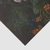 Rozen klaprozen en andere bloemen - Rachel Ruysch Tissuepapier (Detail)