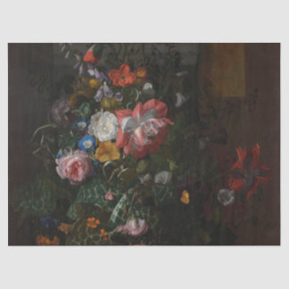 Rozen klaprozen en andere bloemen - Rachel Ruysch Tissuepapier