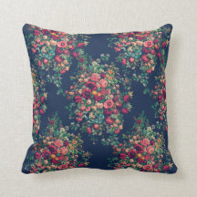  Rozen Klassieke Blauwe Kleur Rich Damask