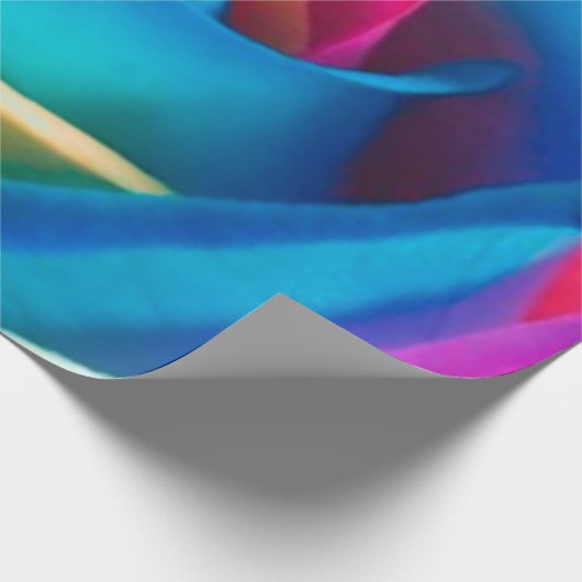 Rozen kleuren cadeaupapier (Hoek)