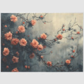 Rozen klimmen Vine Moody Decoupage Tissuepapier (Voorkant)