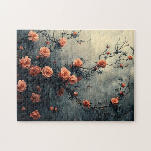 Rozen klimmen wijnstok Moody Legpuzzel (Horizontaal)