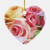 Rozen kliniek keramisch ornament (Achterkant)