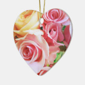 Rozen kliniek keramisch ornament (Links)