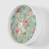 Rozen Klok voor acrylwand (Hoek)