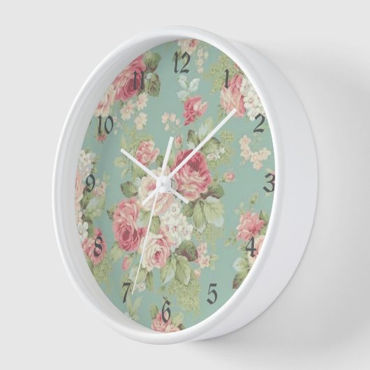 Rozen Klok voor acrylwand (Hoek)