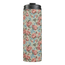 Rozen & Klokjesbloemen Thermosbeker