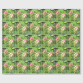 Rozen knoppen cadeaupapier (Vlak)