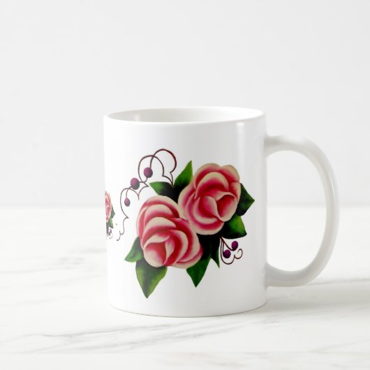 Rozen Koffiemok (Rechts)