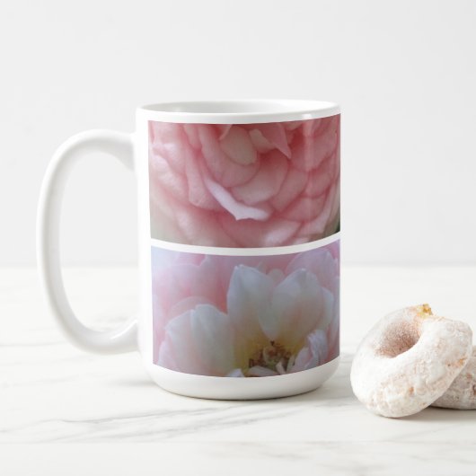 Rozen Koffiemok (Met donut)