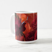Rozen koffiemok (Voorkant links)