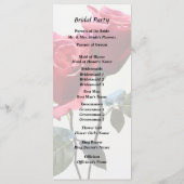 Rozen Koppel Programmakaart (Achterkant)