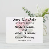 Rozen Koppel Save The Date (Staand voorkant)