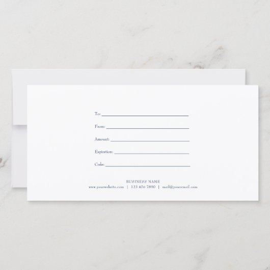 Rozen Krans Waterverf Bloemige Certificaat (Achterkant)