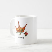 Rozen Kroon Koffiemok (Voorkant links)