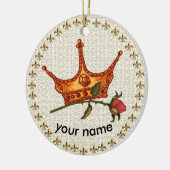 Rozen Kroon Ornament (Links)