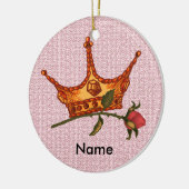 Rozen Kroon ornament (Links)