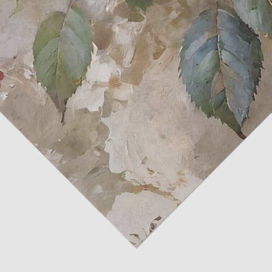 Rozen Kunst Olieverfschilderij Decoupage Tissuepapier (Detail)