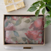 Rozen Kunst Olieverfschilderij Decoupage Tissuepapier (Geschenk)