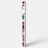 Rozen Landrode groene bloem Samsung Galaxy Hoesje (Achterkant horizontaal)