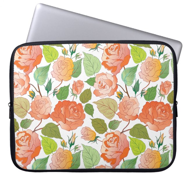 Rozen Laptop Sleeve (Voorkant)