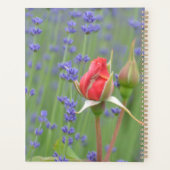Rozen Lavendel Bloemig (mijn fotografie) Planner (Achterkant)