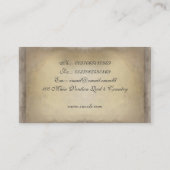  rozen legante visitekaartjes (Achterkant)