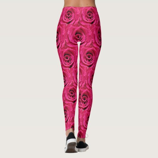 Rozen leggings (Achterkant)