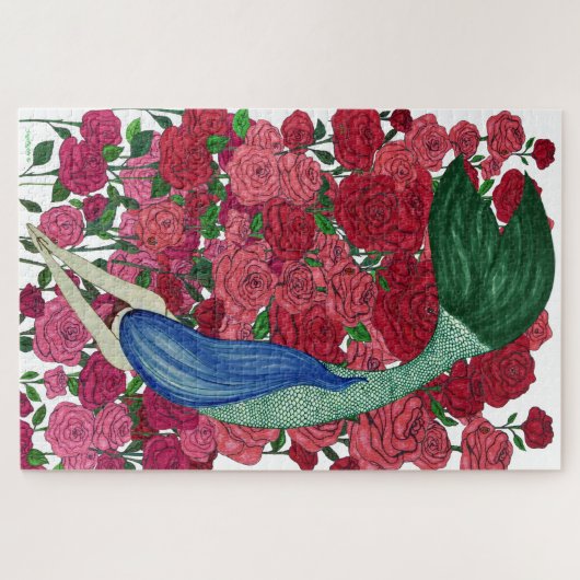 Rozen Legpuzzel (Horizontaal)