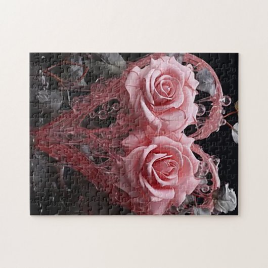 Rozen Legpuzzel (Horizontaal)