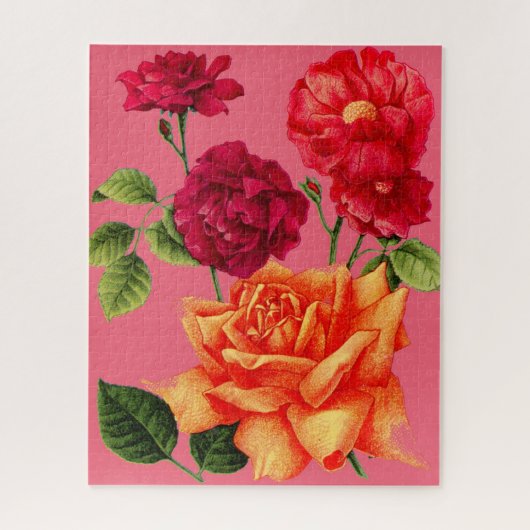 rozen legpuzzel (Verticaal)