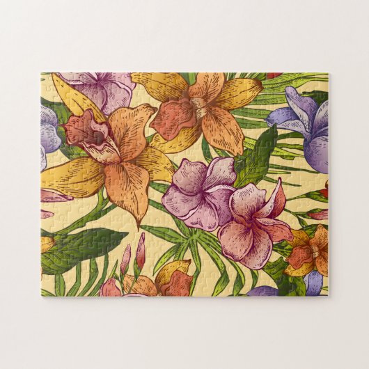 Rozen Legpuzzel (Horizontaal)