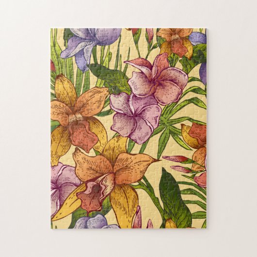 Rozen Legpuzzel (Verticaal)