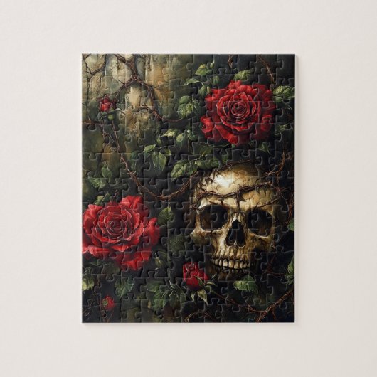 Rozen Legpuzzel (Verticaal)