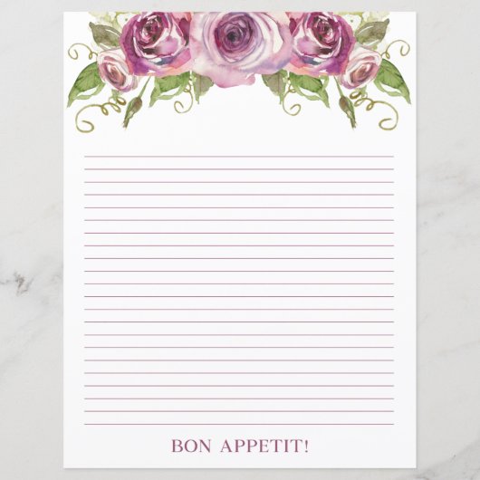 Rozen LGBTQ bruiloft Recippagina lavender (Achterkant)